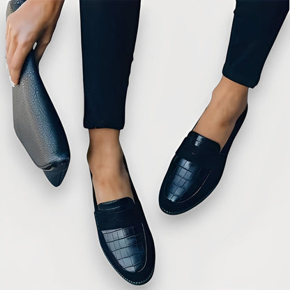 Alannah - Formelle lærloafers for kvinner