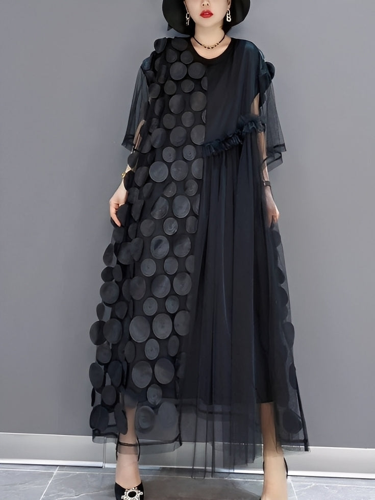 Kassandra - Elegant Tyll-Party-Kjole til Damer