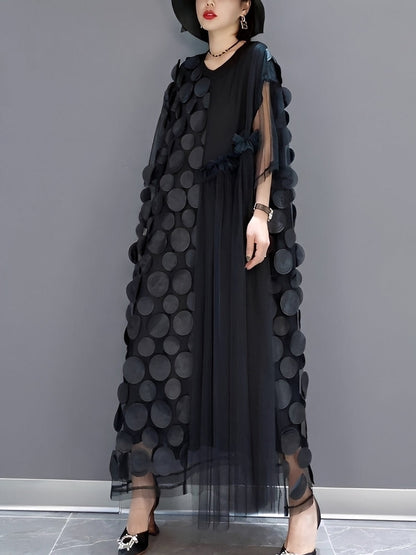 Kassandra - Elegant Tyll-Party-Kjole til Damer
