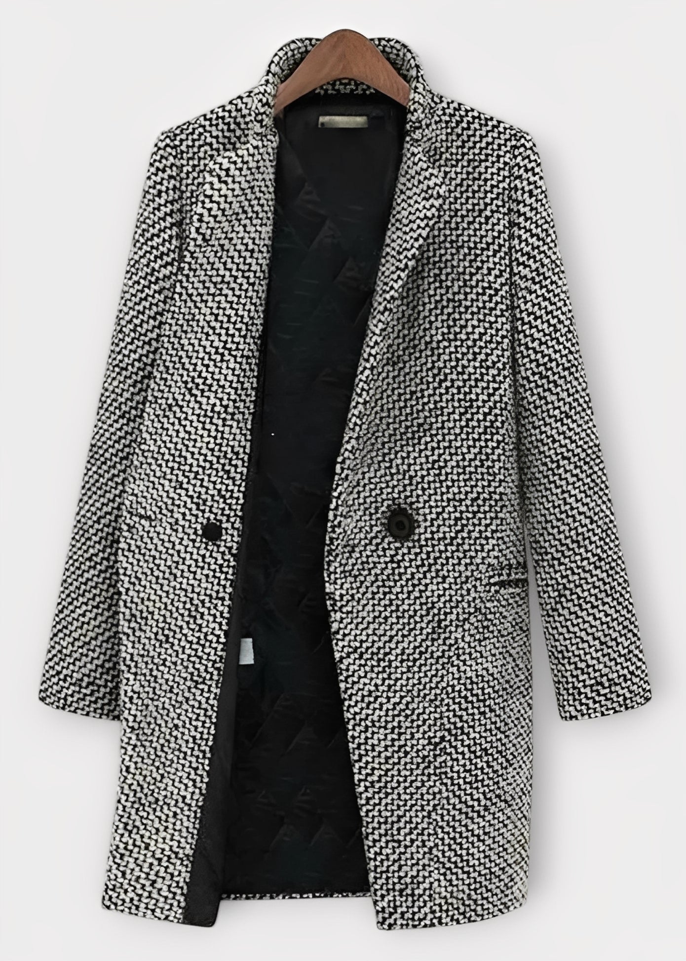 Pamelia - Moderne lang frakk for damer