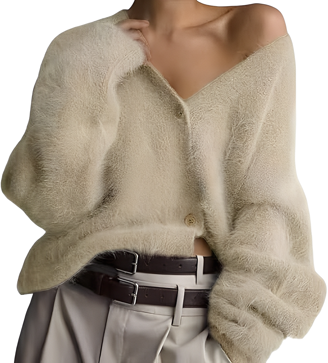 Montana - Stilig, løst sittende cardigan for damer