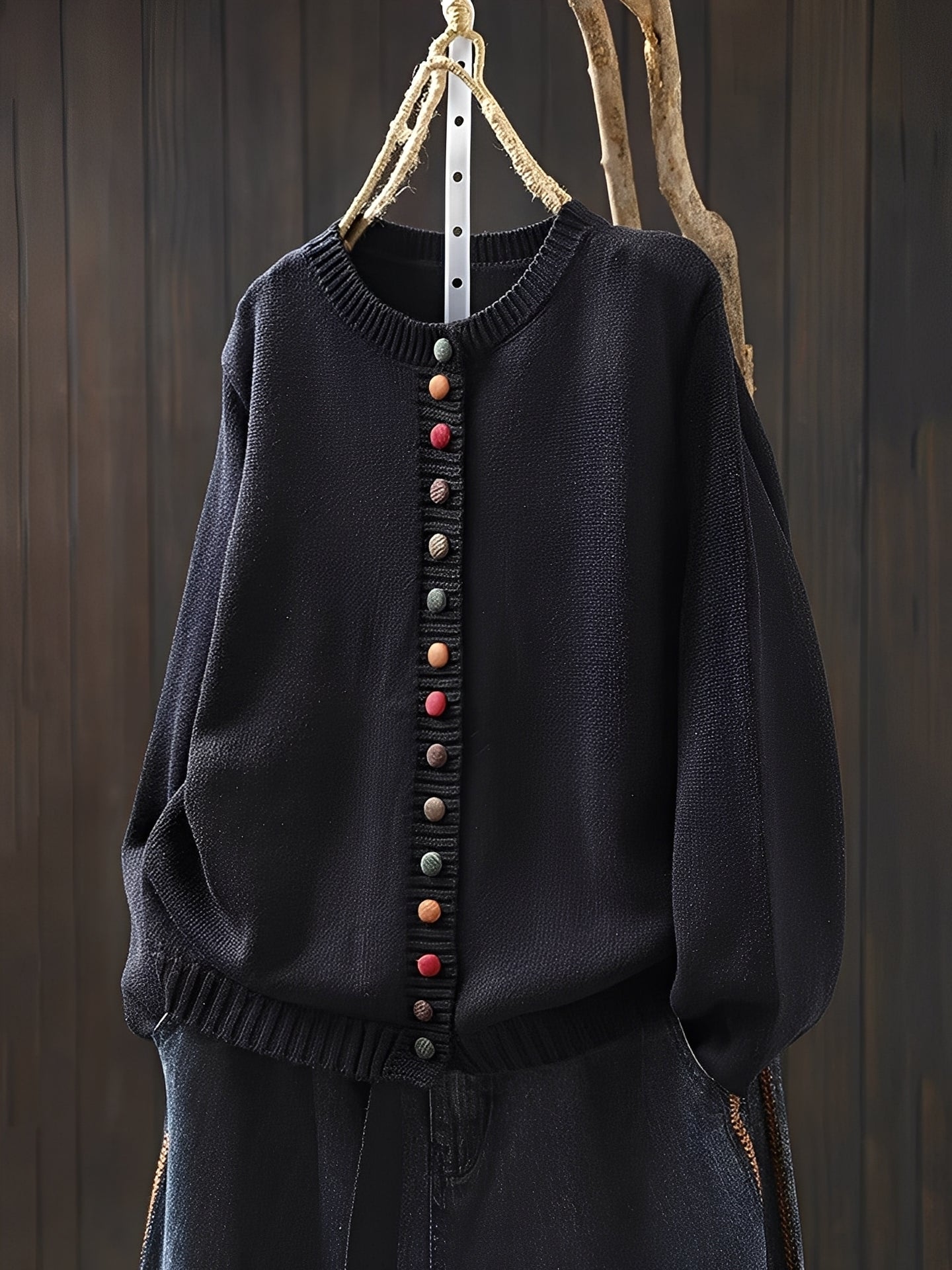 Rhonda - Stilfulle, lette strikkejakke for damer