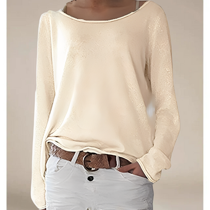 Alexa – Lett Rundhals-Feinstrikkegenser