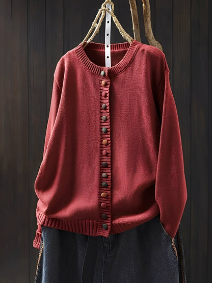 Rhonda - Stilfulle, lette strikkejakke for damer