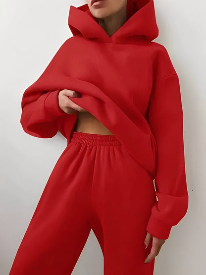 Adelia – Enfarget Hoodie-Set