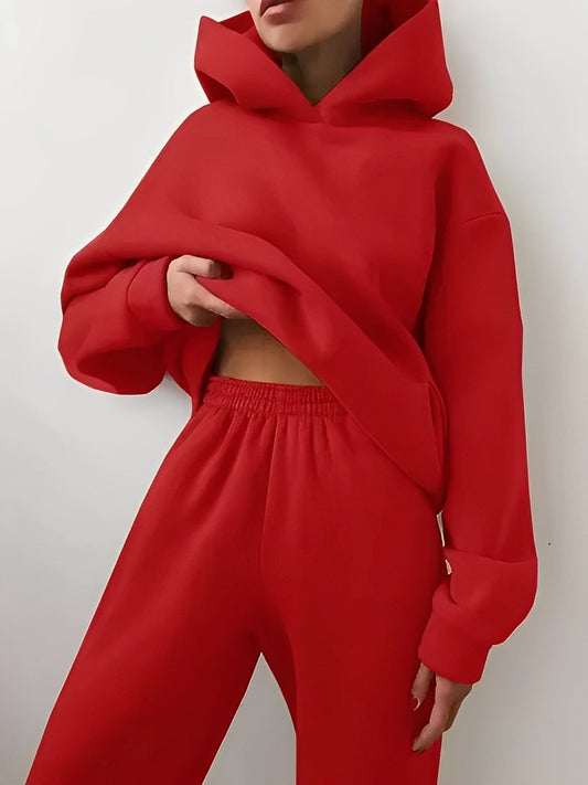 Adelia – Enfarget Hoodie-Set