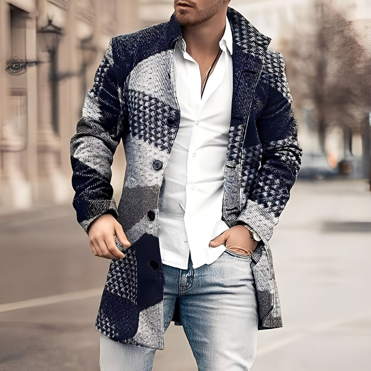 Guillaume – Tradisjonell Herremantel