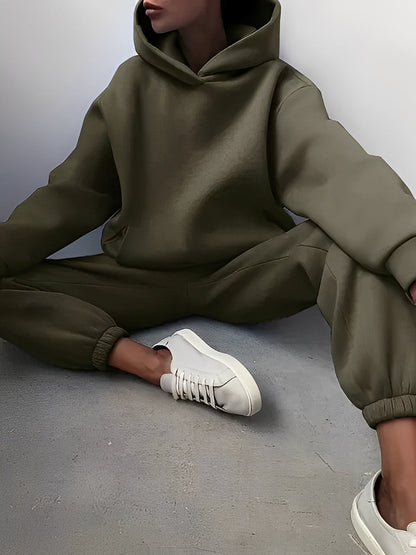 Adelia – Enfarget Hoodie-Set