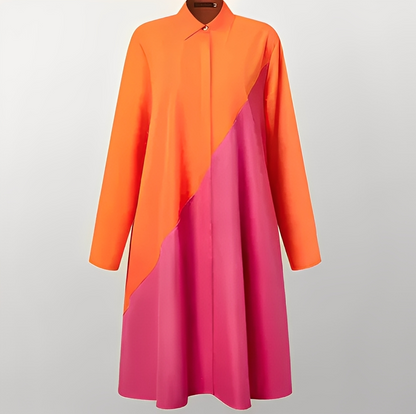 Maeva – Moderne Skjortekjole for Kvinner