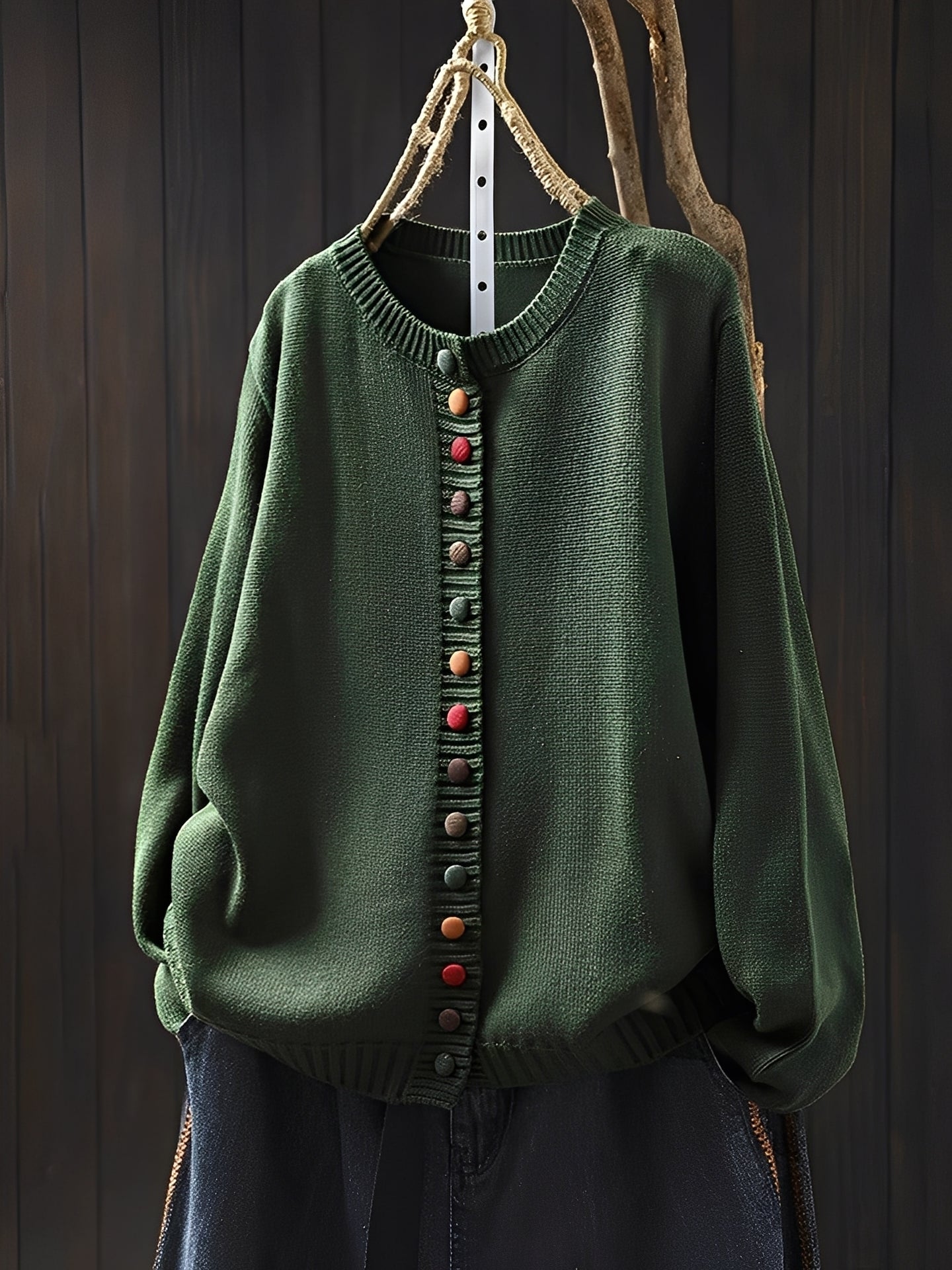 Rhonda - Stilfulle, lette strikkejakke for damer