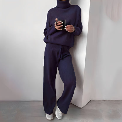 Kimberlee - Enkelt Rullekrage-Sett for Damer