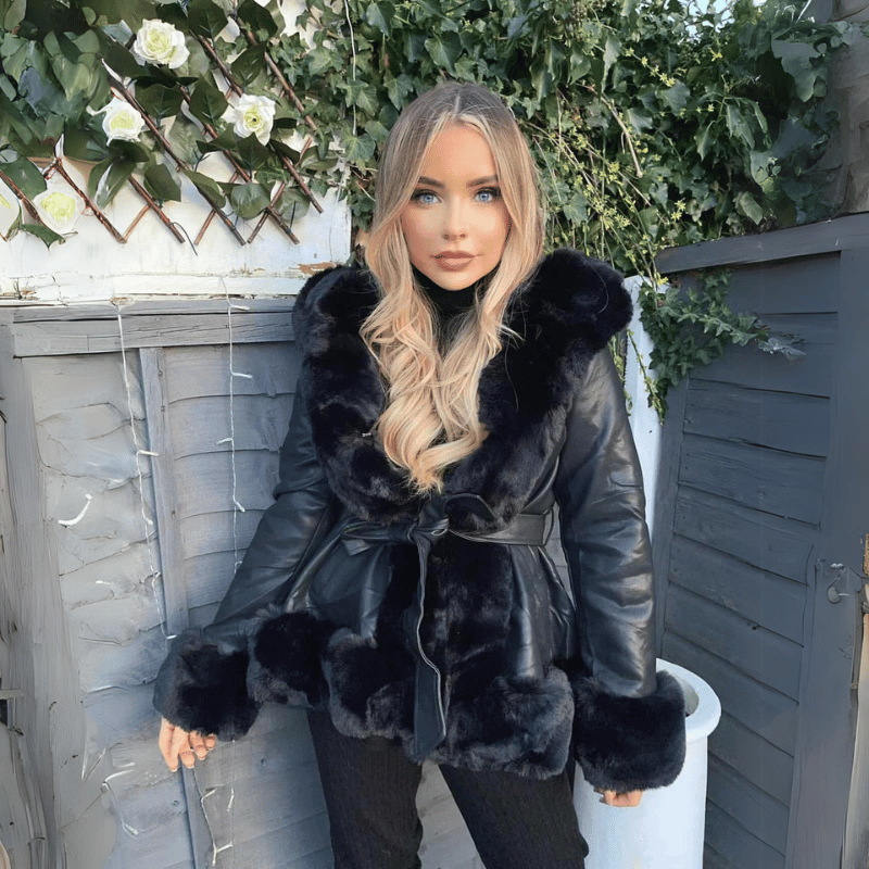 Paz – Elegant Pelsfrakk