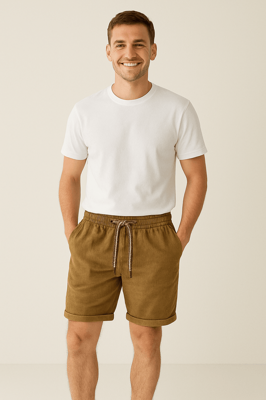 Georg – Cord-Shorts i Retro-Look