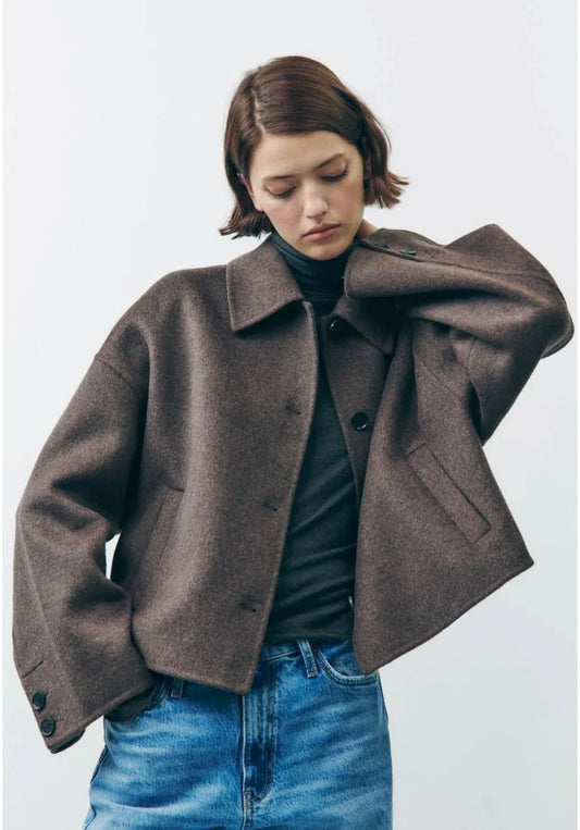 Kharla – Varm oversize-kåpe for kalde dager