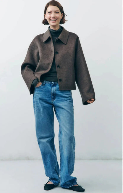 Kharla – Varm oversize-kåpe for kalde dager
