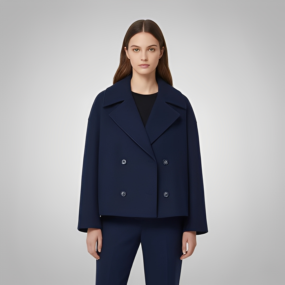 Éléna - Kort elegant kåpe for kvinner